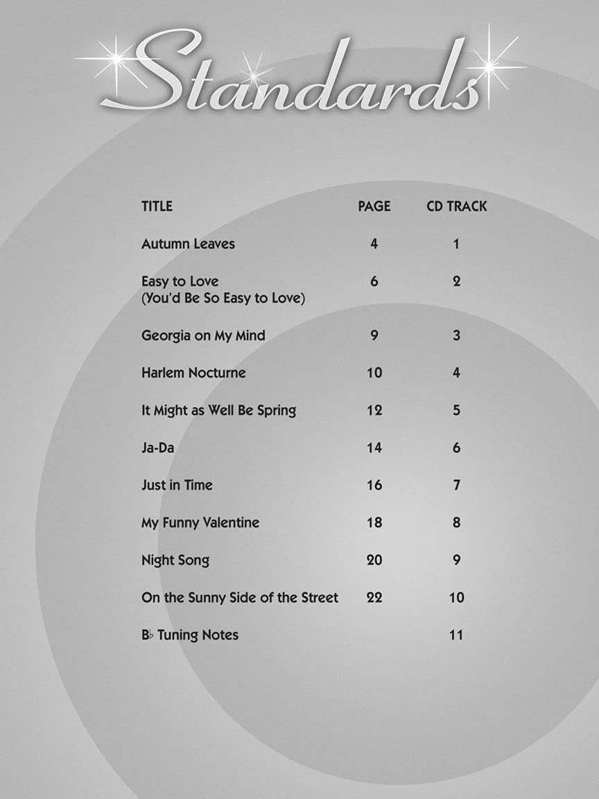 Standards  Alto Sax: Big Band PlayAlong Volume 7 (Hal Leonard Big Band PlayAlong),Used