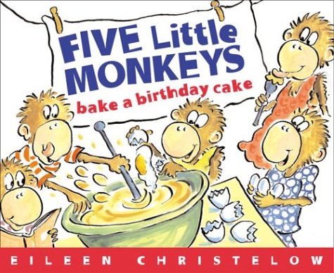 Five Little Monkeys: Bake A Birthday Cake,Used