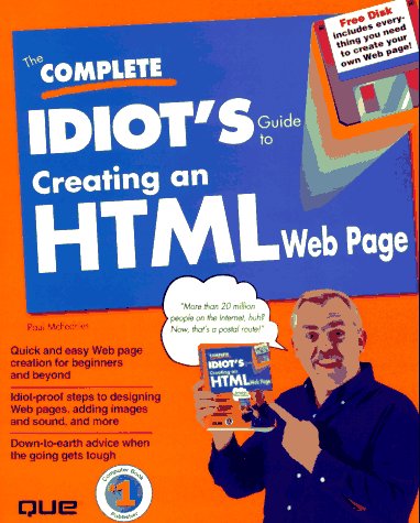 The Complete Idiot's Guide to Creating an Html Web Page,Used