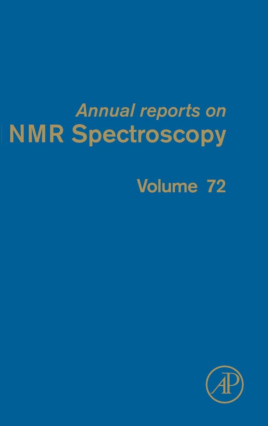Annual Reports on NMR Spectroscopy (Volume 72),Used