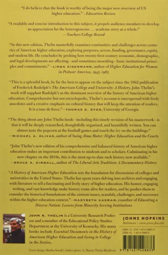 A History of American Higher Education,Used