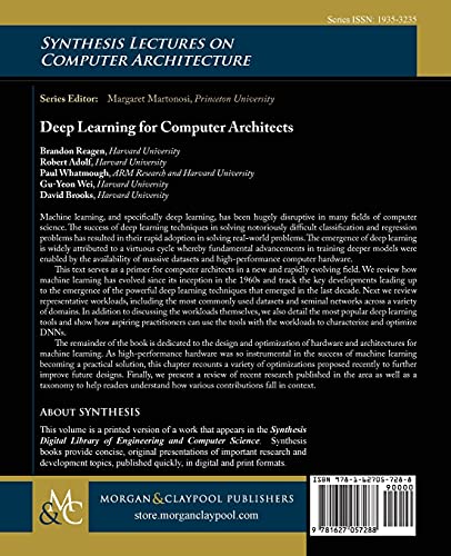Deep Learning for Computer Architects (Synthesis Lectures on Computer Architecture),Used