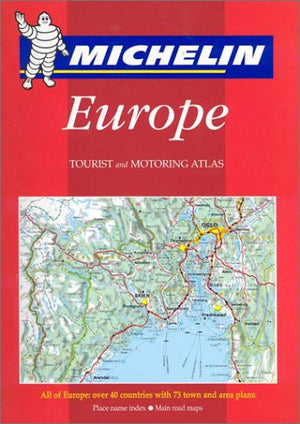 Micheiln Europe Tourist and Motoring Atlas (Spiral) No. 1136, 5e,Used