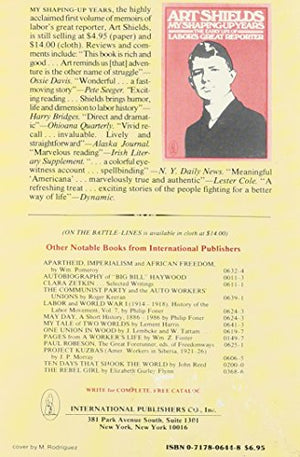 On The Battlelines, 19191939,New