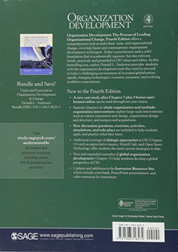 Organization Development: The Process of Leading Organizational Change,New