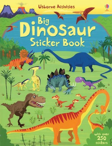 Big Dinosaur Sticker Book,Used