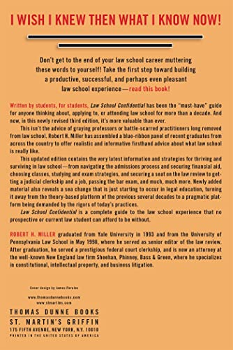 Law School Confidential: A Complete Guide To The Law School Experience: By Students, For Students-used