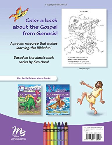 A is for Adam Coloring Book,Used