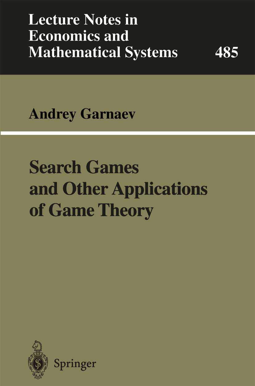 Search Games and Other Applications of Game Theory,Used