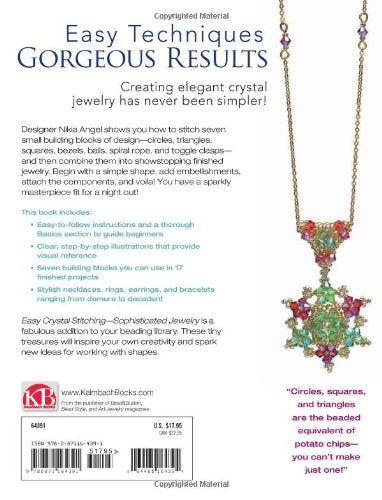 Easy Crystal Stitching, Sophisticated Jewelry,Used