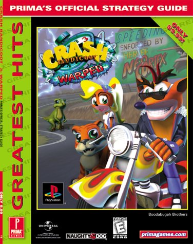 Crash Bandicoot 3: WARPED (Prima's Official Strategy Guide),New