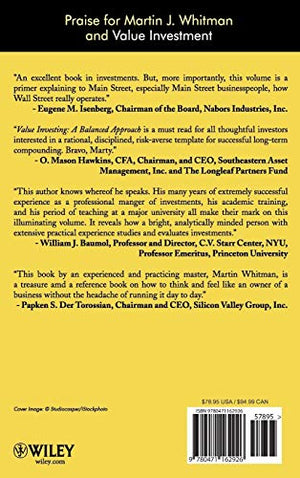 Value Investing: A Balanced Approach,New