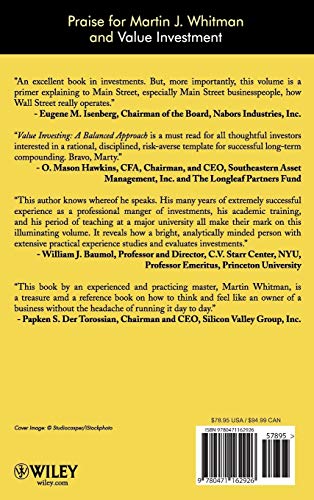 Value Investing: A Balanced Approach,New