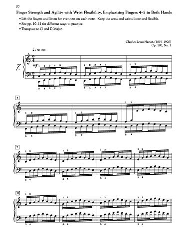 Burgmller, Czerny & Hanon  Piano Studies Selected For Technique And Musicality, Bk 1 (Burgmuller, Czerny & Hanon),Used