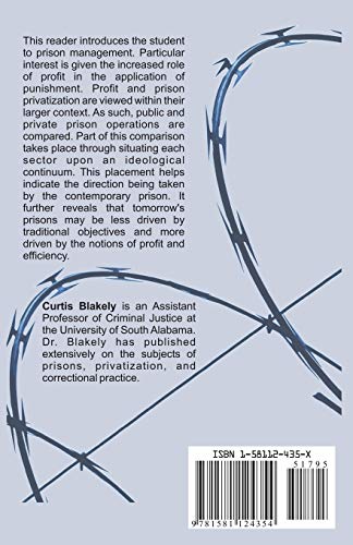 America's Prisons: The Movement Toward Profit and Privatization,Used