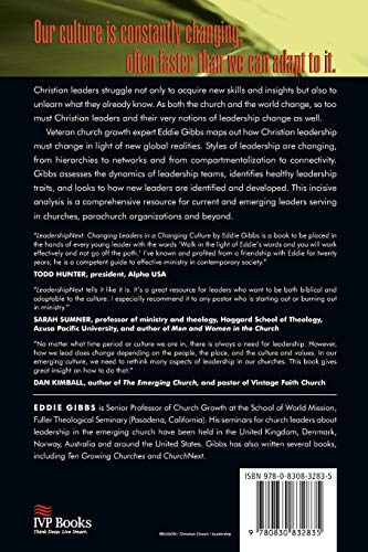 LeadershipNext: Changing Leaders in a Changing Culture,Used