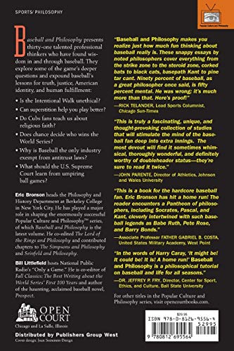 Baseball and Philosophy: Thinking Outside the Batter's Box,Used