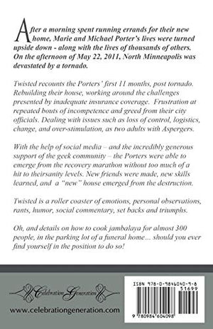 Twisted  A Minneapolis Tornado Memoir,Used
