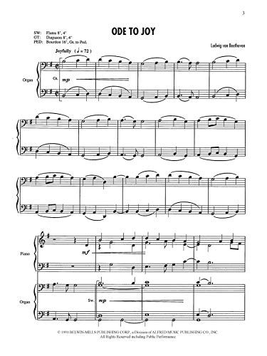 Sunday Morning Organist, Vol 10: Organ & Piano Wedding Duos (Alfred's Classic Editions, Vol 10),Used