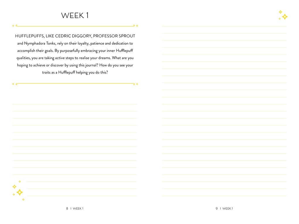 Harry Potter: Loyalty: A guided journal for cultivating your inner Hufflepuff,Used