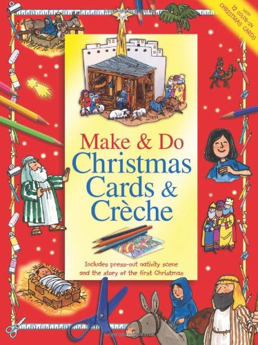 Make & Do Christmas Cards & Creche,Used