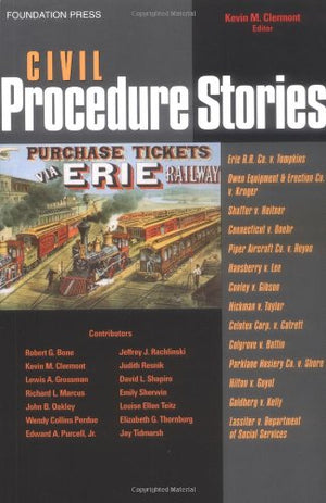 Civil Procedure Stories (Law Stories Series),Used
