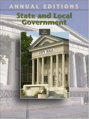 Annual Editions: State and Local Government (Annual Editions: State & Local Government),Used