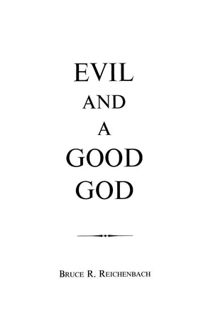Evil And A Good God,New