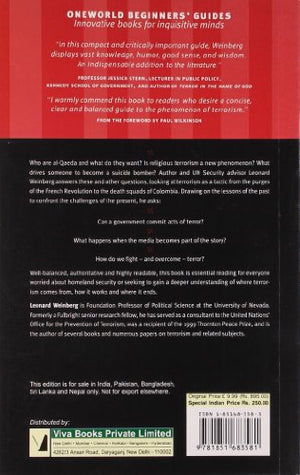Global Terrorism: A Beginner's Guide,Used