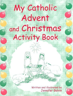 My Catholic Advent And Christmas Activity Book,Used