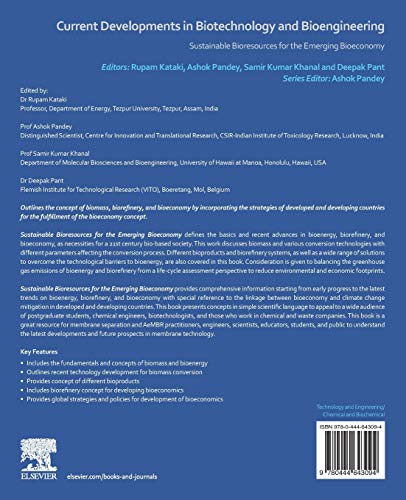 Current Developments in Biotechnology and Bioengineering: Sustainable Bioresources for the Emerging Bioeconomy,Used