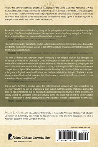 Among the Early Evangelicals: The Transatlantic Origins of the StoneCampbell Movement,Used
