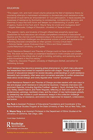 Youth Resistance Research and Theories of Change (Critical Youth Studies),Used