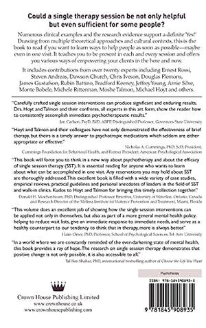 Capturing The Moment: Singlesession Therapy And Walkin Services