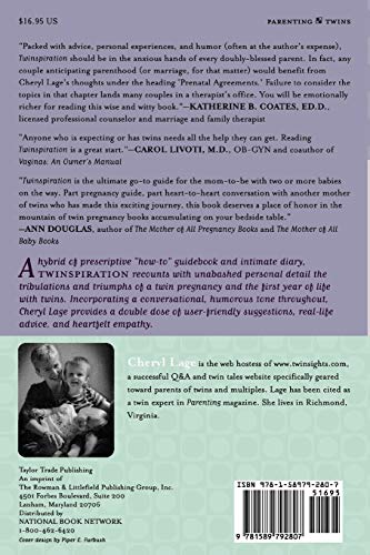 Twinspiration: RealLife Advice From Pregnancy Through the First Year (for Parents of Twins and Multiples),Used