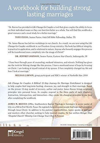 Life Change for Couples: A Biblical 12Step Journey for Marriage Enrichment,Used