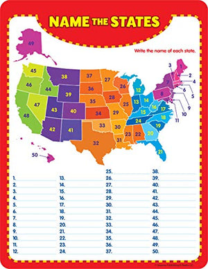 Active Minds  WriteandErase  Wipe Clean Learning Boards Ages 7+  Multiplication, Division, USA States and Capitals,Used