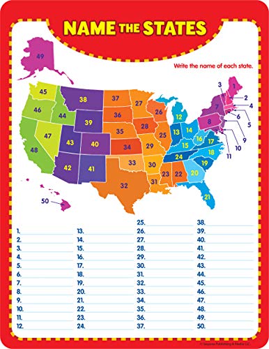 Active Minds  WriteandErase  Wipe Clean Learning Boards Ages 7+  Multiplication, Division, USA States and Capitals,Used