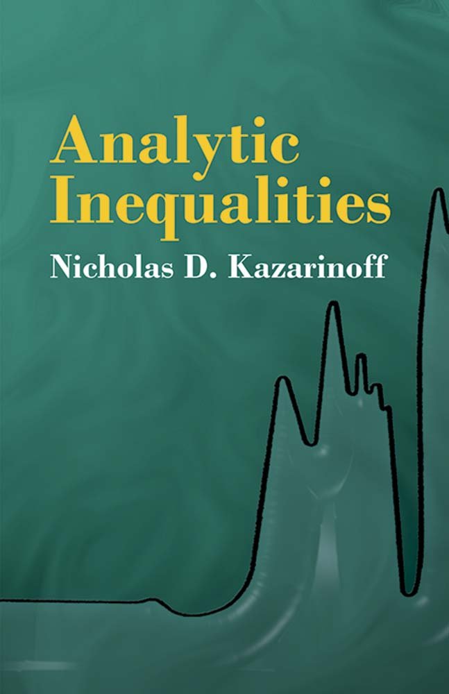 Analytic Inequalities (Dover Books on Mathematics),Used