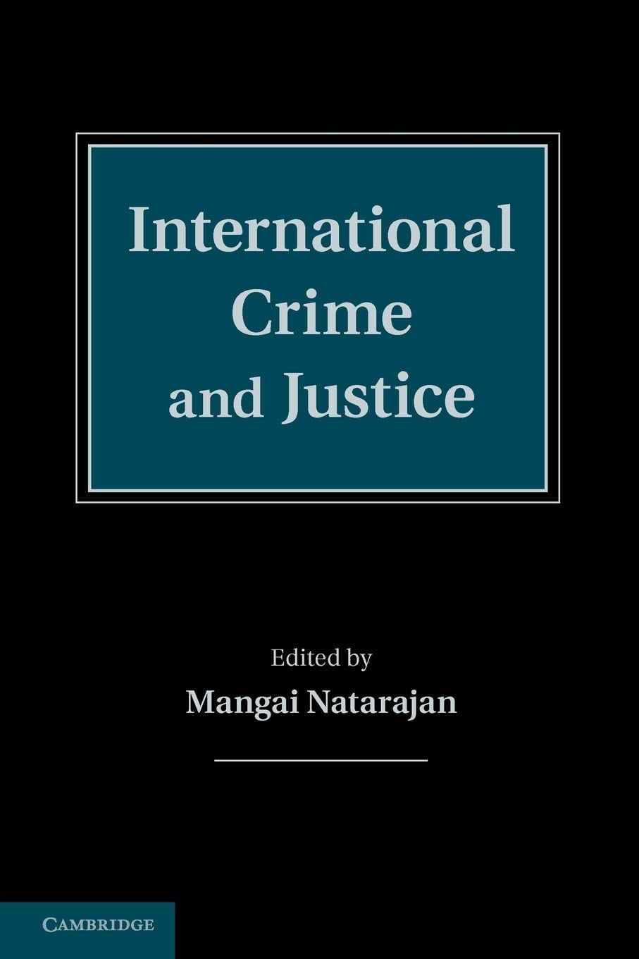 International Crime And Justice,New