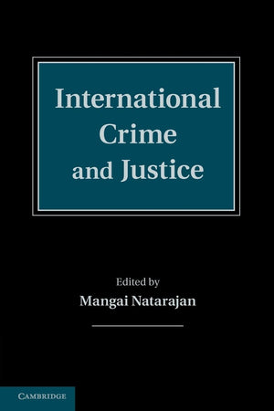 International Crime and Justice,Used