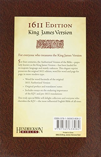 The Holy Bible: King James version: 1611 Edition,Used