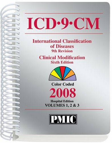ICD9CM 2008 Volumes 1, 2 & 3: Hospital Edition,Used