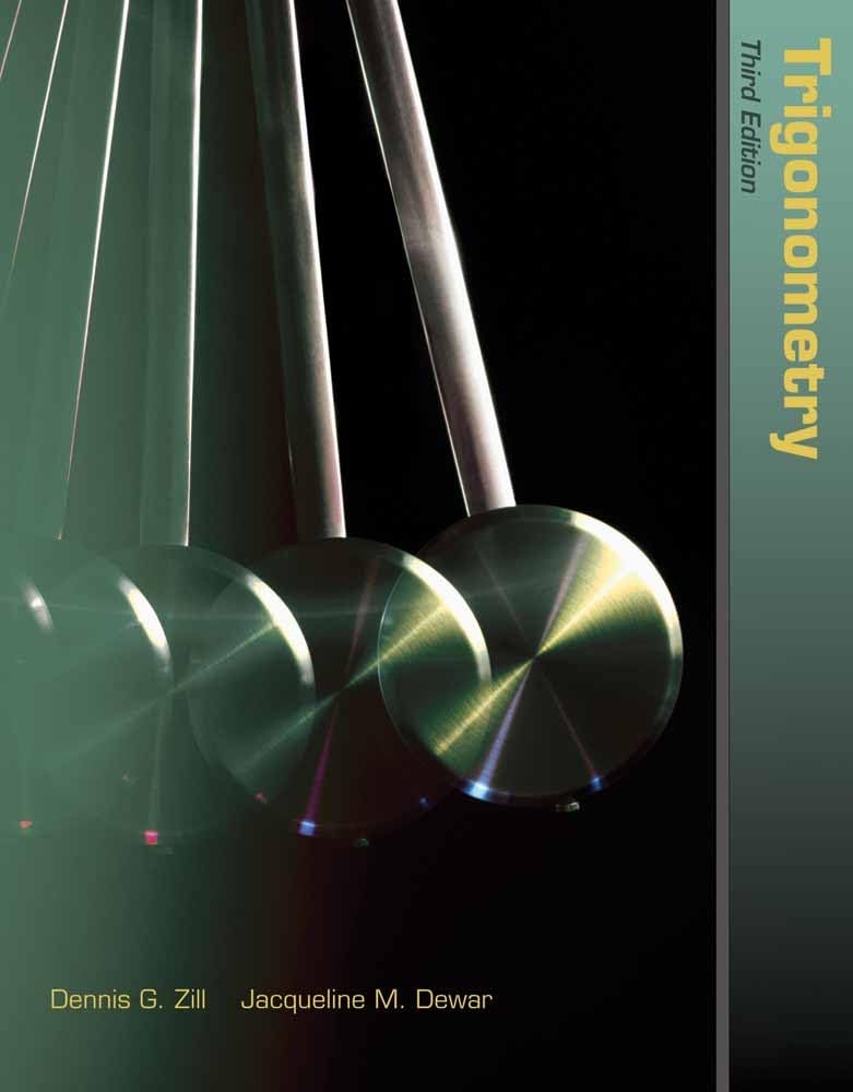Trigonometry (Jones & Bartlett Learning Series in Mathematics),Used