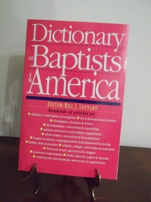 Dictionary of Baptists in America,Used