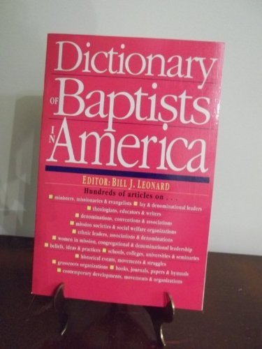Dictionary of Baptists in America,Used