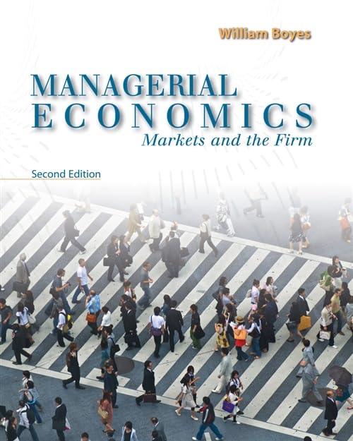 Managerial Economics: Markets And The Firm (Upper Level Economics Titles),New