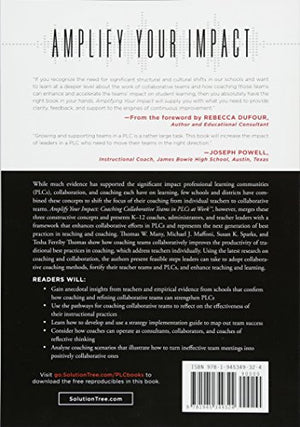 Amplify Your Impact: Coaching Collaborative Teams in PLCs (Instructional Leadership Development and Coaching Methods for Collabo,New