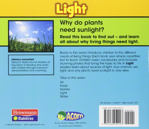 Light (Acorn: Why Do Living Things Need) (Why Living Things Need),Used