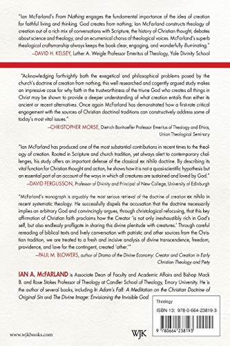 From Nothing: A Theology Of Creation